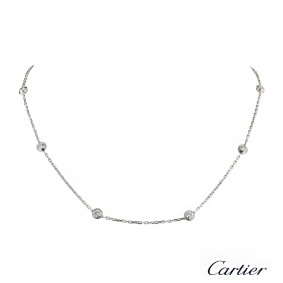 Cartier Diamants Legers Diamond Necklace 0.74ct G/VS